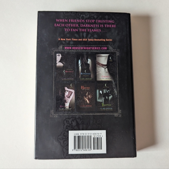 4/$20 BURNED (A House of Night Novel #7) by P. C. Cast and Kirstin Cast - Picture 2 of 7